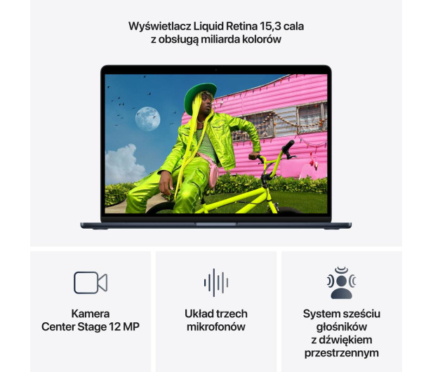 Apple MacBook Air M5/16GB/512/Mac OS Północ 10R GPU US - 1506393 - zdjęcie 5